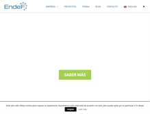 Tablet Screenshot of endef.com